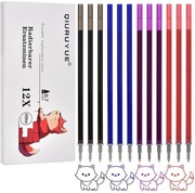 Wkłady wymazywalne do długopisów Legami 0,7 mm – 12 szt. (4 kolory)