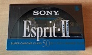Kaseta magnetofonowa SONY ESPRIT II 50, nowa, w folii, kolekcjonerska.