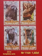 Znaczki fauna:1164: zwierzęta, ssaki- Wyspy Salomona 2016r 