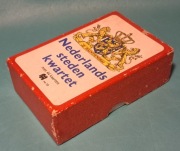 Stara talia do gry w Quartett firmy Jumbo - "Nederlands Steden Kwartet"