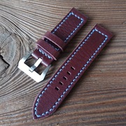 Pasek do zegarka 22 mm ręcznie robiony skóra