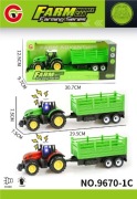 zabawkowy traktor z przyczepą "Farm Adventure"