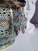 Kolczyki boho dł 8 cm