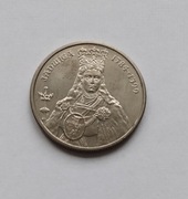 100 zł Królowa Jadwiga1988,śr. 29,5mm, CuNi, waga10,8g,stan UNC