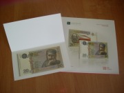 20 zł Niepodległość, Piłsudski 2018 + folder