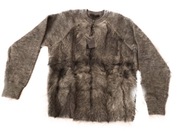 Alexander Wang Bluza Sweter Futro