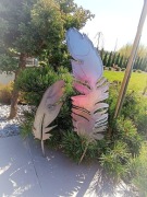 Ozdoby ogrodowe z stali Piòra