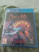 Obey Me Ps4 Nowa Folia Limitowany Nakład 
