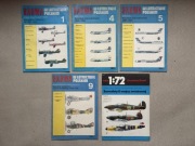 1530 Zestaw 5 magazynów : Barwa w Lotnictwie Polskim Samoloty wojskowe