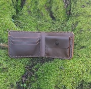 Męski portfel skórzany RĘKODZIEŁO - IDEALNY NA PREZENT !