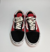 Vans Old Skool Black/ Racing Red r. 42-nowe