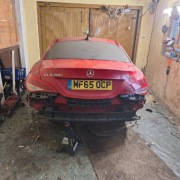 Mercedes W117 CLA Cały tył ćwiartka lewa prawa szyba lampy wanna