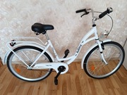 Rower Miejski Indiana Moena 26" Biały Damski