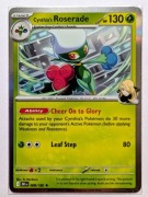 Pokemon TCG Cynthia's Roserade holo Destined Rivals 8/182