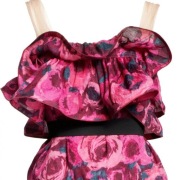 Alber Elbaz Lanvin dla H&M jedwabna sukienka 