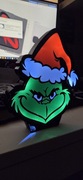 Light Box LED GRINCH | Lampka LED USB | Dekoracja | Druk 3D