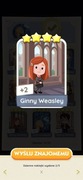 Naklejka Karta Monopoly GO 4* SET13 Ginny Weasley