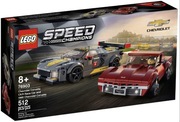 LEGO 76903 Speed Champions Chevrolet Corvette C8.R 1968 Chevrolet Corvette