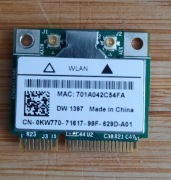 Broadcom WIFI miniPci DE1397