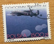 3319, * kasowany; Cichociemni Żołnierze AK