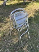 Składane krzesła aluminiowe