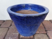 Mrozoodporna donica- niebieska-wys. 21 cm 