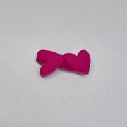 Przypinka broszka serca różowe 