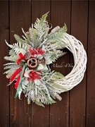 Wianek na drzwi Boże Narodzenie stroik śr. 50