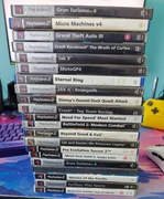 Zestaw 20 gier na ps2 + demo