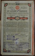 Lwów, Bank Krajowy, 4.5% List zastawny. Ser. IV, 2.000 koron  1912 r.