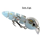 Mini wobler dł 5cm .waga 4 gr.