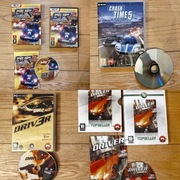 Kolekcja zestaw gier driver+driver parallel lines+Gtr 2+crash time 5