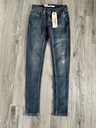 Spodnie Levis 535 super Skinny 25/30