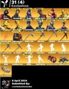 Konto fortnite the L Travis Scott Black