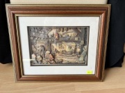 Obraz 3D Anton Pieck – Studio Fotograficzne | Vintage Shadowbox 