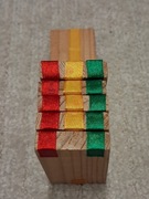 Drabina Jakuba drewniana zabawka ludowa