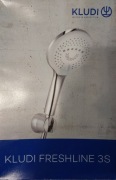 Kludi zestaw natryskowy Freshline biały