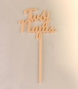 Topper na tort | Dowolny napis | Druk 3D | Urodziny Wesele Chrzest