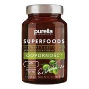 Superfoods Ekstrakt z liści oliwki europejskiej + cynk + czos, 60 szt.