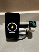 Stacja ładująca, ładowarka bezprzewodowa telefon, słuchawki, smartwatch