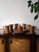 Serwis portmeirion anglia totem vintage etno bursztynowy