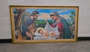 Święta Rodzina duży obraz w ramie