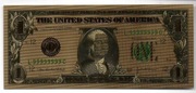 Banknot plastykowy USA 1 dolar