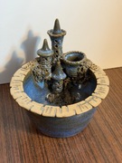 Stella Benford Wicksteed Pottery – artystyczna misa fontanna ceramiczna