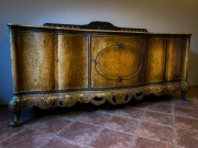 Mebel vintage. Duży bufet w stylu Chippendale (oryginał)