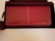 Portfel WITTCHEN czerwony - skórzany - nowy