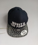 Czapka z daszkiem Snapback w Money & The Power Nowa, unisex z dod.wełny