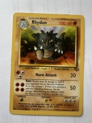 POKEMON KARTA RHYDON JUNGLE UNLIMITED 45/64