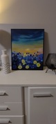 Obraz ręcznie malowany, akryl na płótnie 40x50 