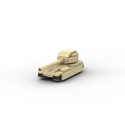 lego mini model czołgu FV215b